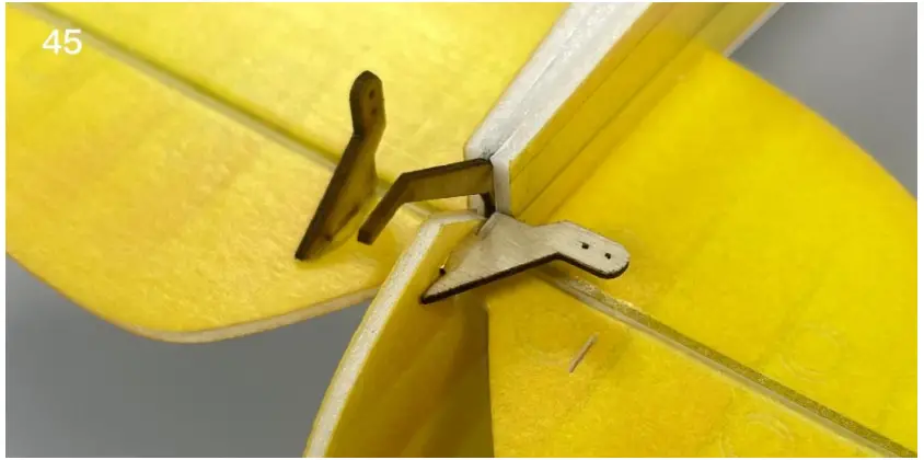 Makerfire MinimumRC Tigermoth DH-82A Micro Scale 4CH 360mm RC Airplane - Figure 45