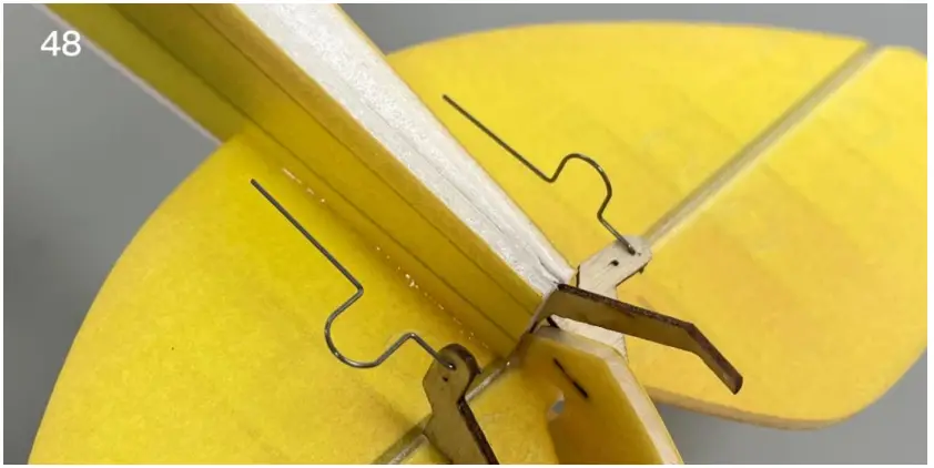 Makerfire MinimumRC Tigermoth DH-82A Micro Scale 4CH 360mm RC Airplane - Figure 48