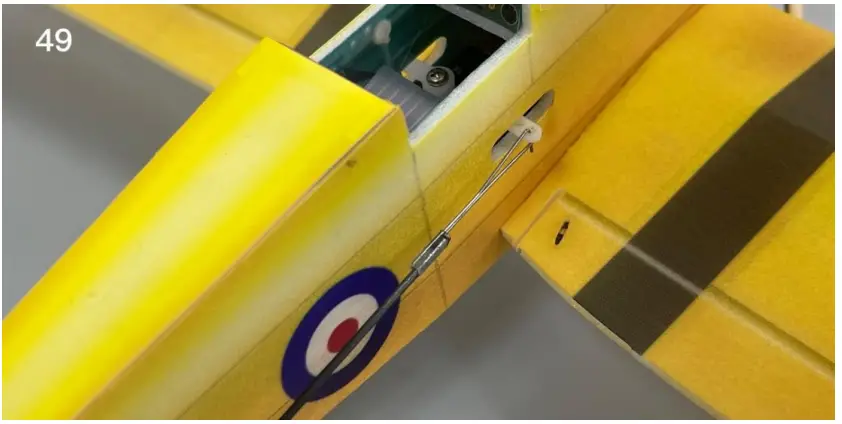 Makerfire MinimumRC Tigermoth DH-82A Micro Scale 4CH 360mm RC Airplane - Figure 49