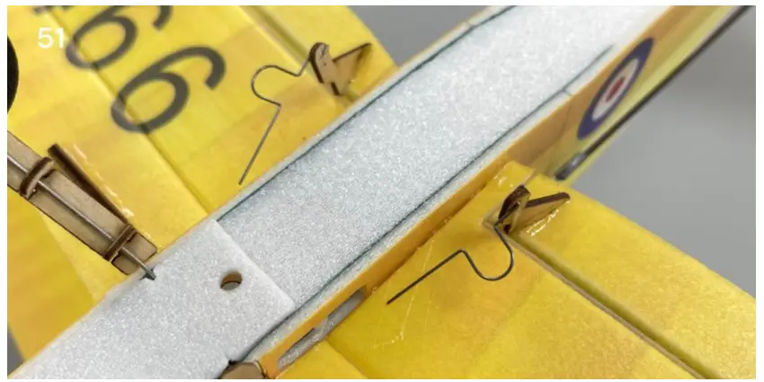 Makerfire MinimumRC Tigermoth DH-82A Micro Scale 4CH 360mm RC Airplane - Figure 51