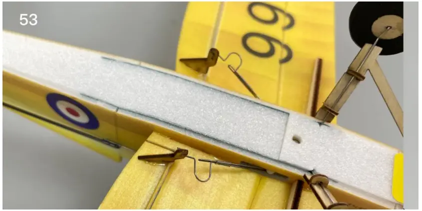 Makerfire MinimumRC Tigermoth DH-82A Micro Scale 4CH 360mm RC Airplane - Figure 53