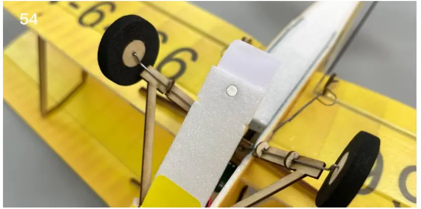 Makerfire MinimumRC Tigermoth DH-82A Micro Scale 4CH 360mm RC Airplane - Figure 54