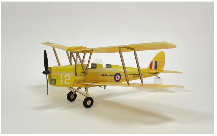 Makerfire MinimumRC Tigermoth DH-82A Micro Scale 4CH 360mm RC Airplane - Figure 57