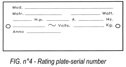 DISPENSER 40M-51M-50M2 Wrapping Machines - ELECTRICAL CONNECTIONS