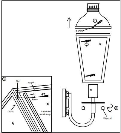 CRYSTORAMA-DUM-9801-GE-Dumont-Outdoor-1-Light-Wall-Mount-fig-6