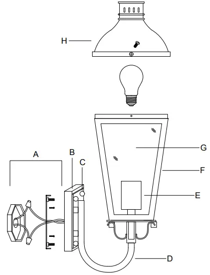 CRYSTORAMA-DUM-9801-GE-Dumont-Outdoor-1-Light-Wall-Mount-fig-7
