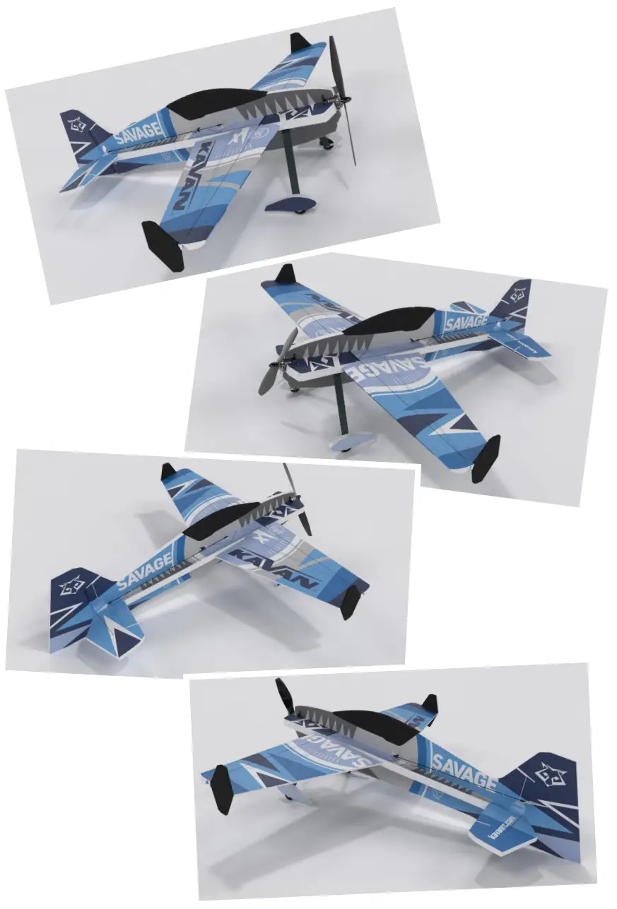 KAVAN SAVAGE Mini 3D Aerobatic 2