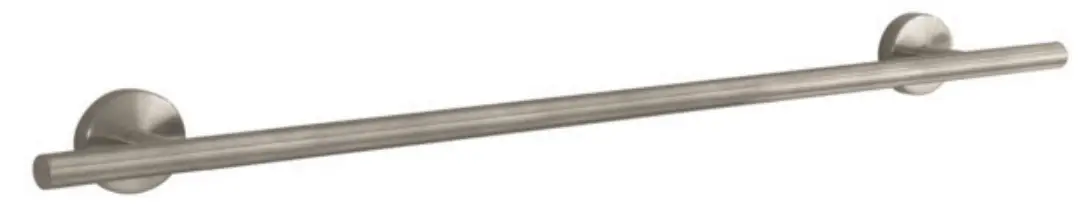 hansgrohe 40516820 Brushed Nickel Logis Bath Towel Rail -