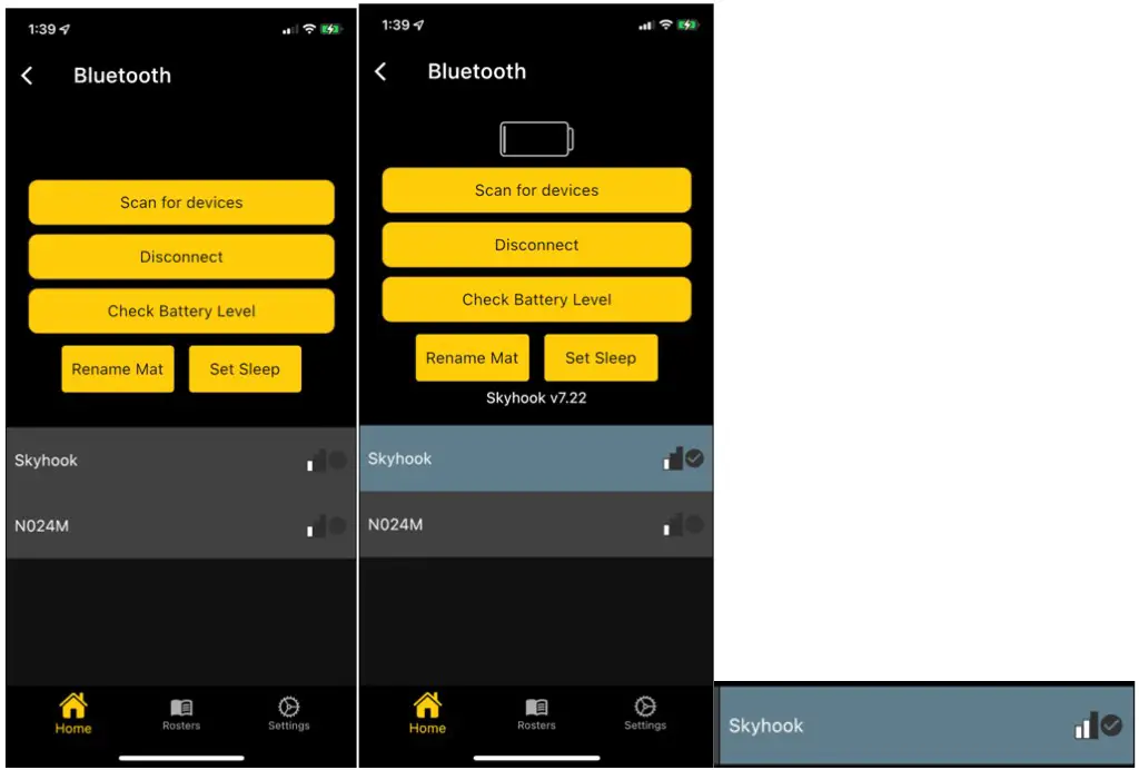 skyhook EN 1001 Contact Mat - THE SKYHOOK APP SOFTWARE SETUP 11