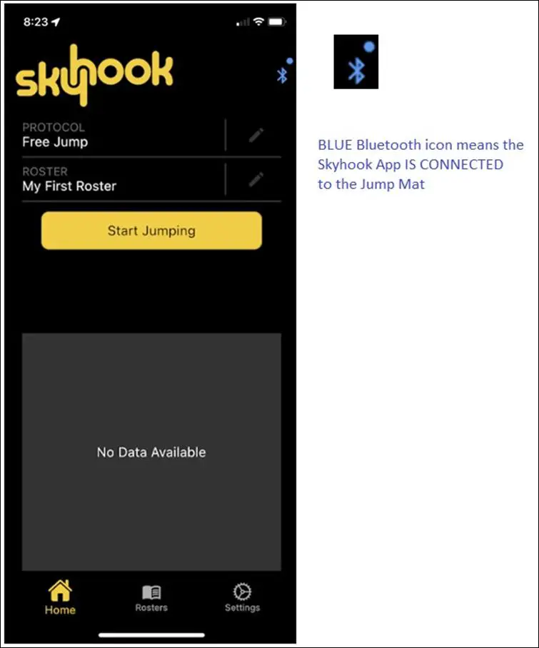 skyhook EN 1001 Contact Mat - THE SKYHOOK APP SOFTWARE SETUP 6