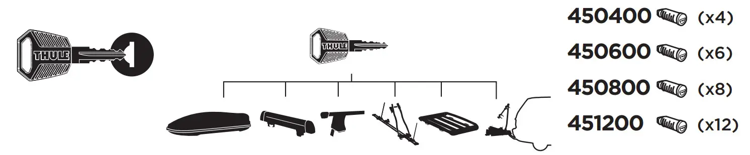 THULE 120801XX Yepp Nexxt Mini Front Child Bike Seat - Key