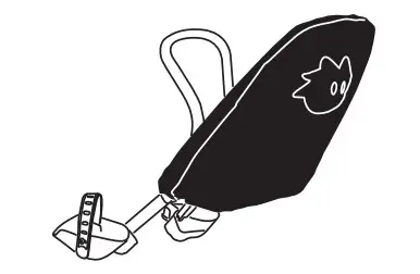 THULE 120801XX Yepp Nexxt Mini Front Child Bike Seat - Raincover 1