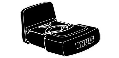 THULE 120801XX Yepp Nexxt Mini Front Child Bike Seat - Raincover 4