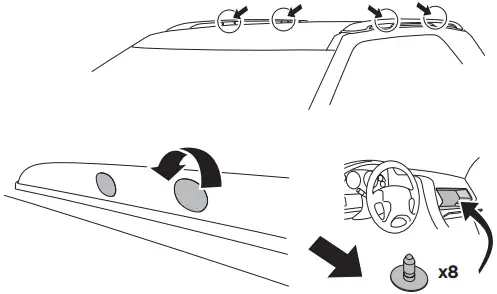 THULE 186084 Fitting Kit A1