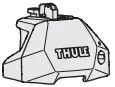 THULE Kit 186120 Flush Railing B8