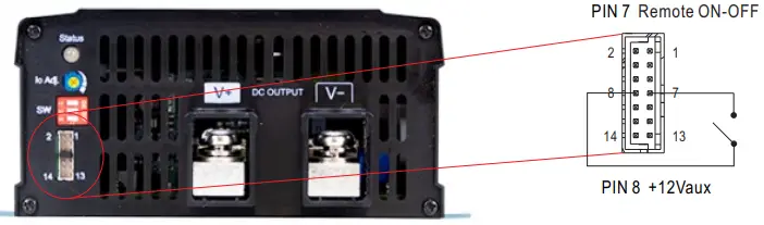MEAN WELL NPP 750 750W High Reliable Ultra Wide Output Range Intelligent Battery Charger - Remote ON OFF Control