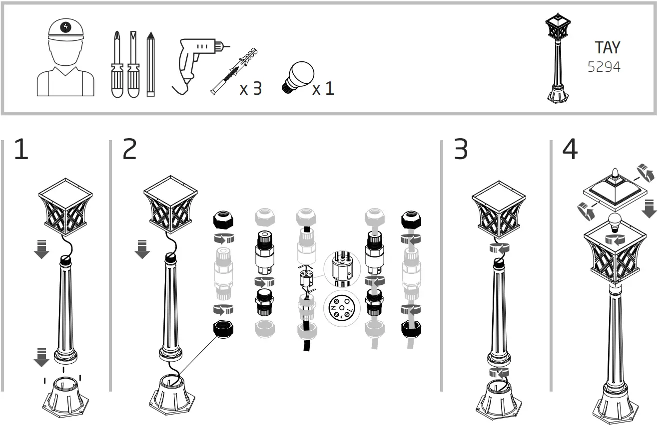Nowodvorski 5294 Tay Light