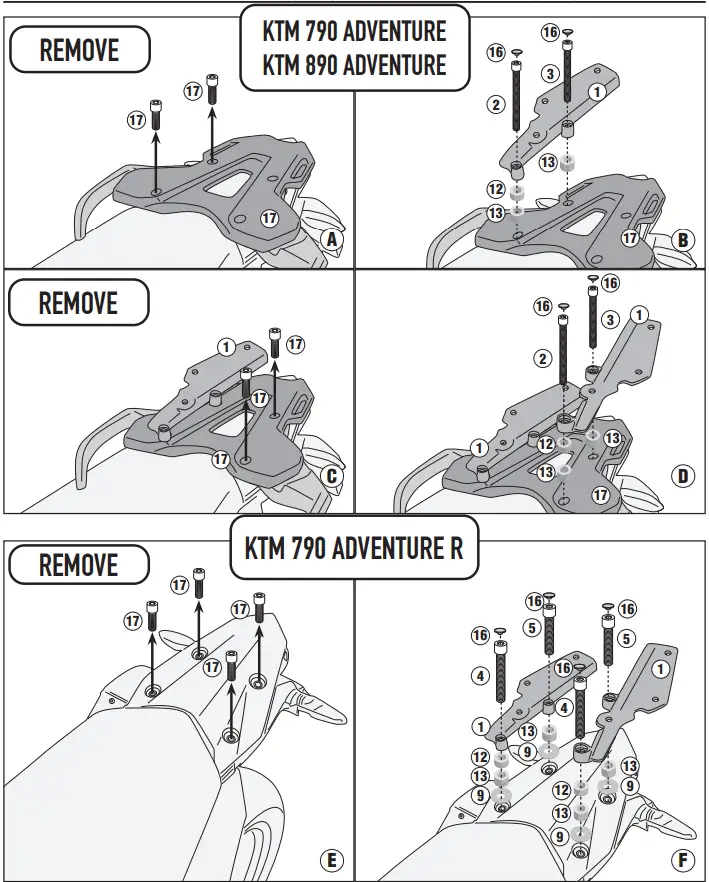 Givi-SR9430-Top-Case-Support-Brackets-FIG-2