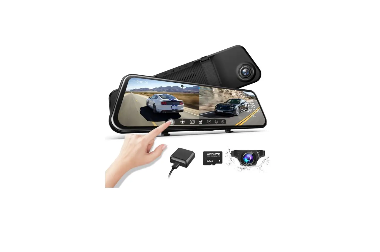 Azdome Pg17 Mirror Dash Cam User Manual Azdome Pg17 Mirror Dash Cam User Manual