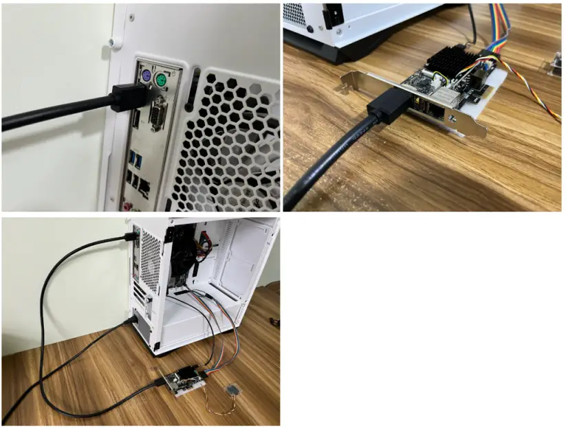 Connect the HDMI cable