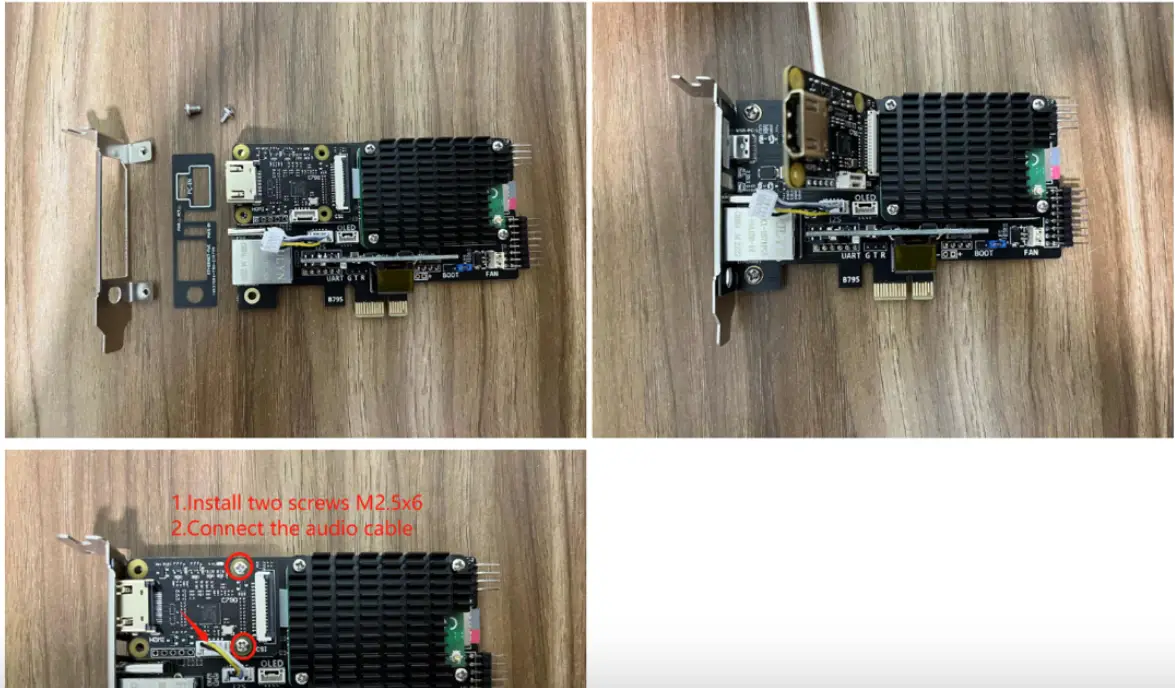 Install a low profile