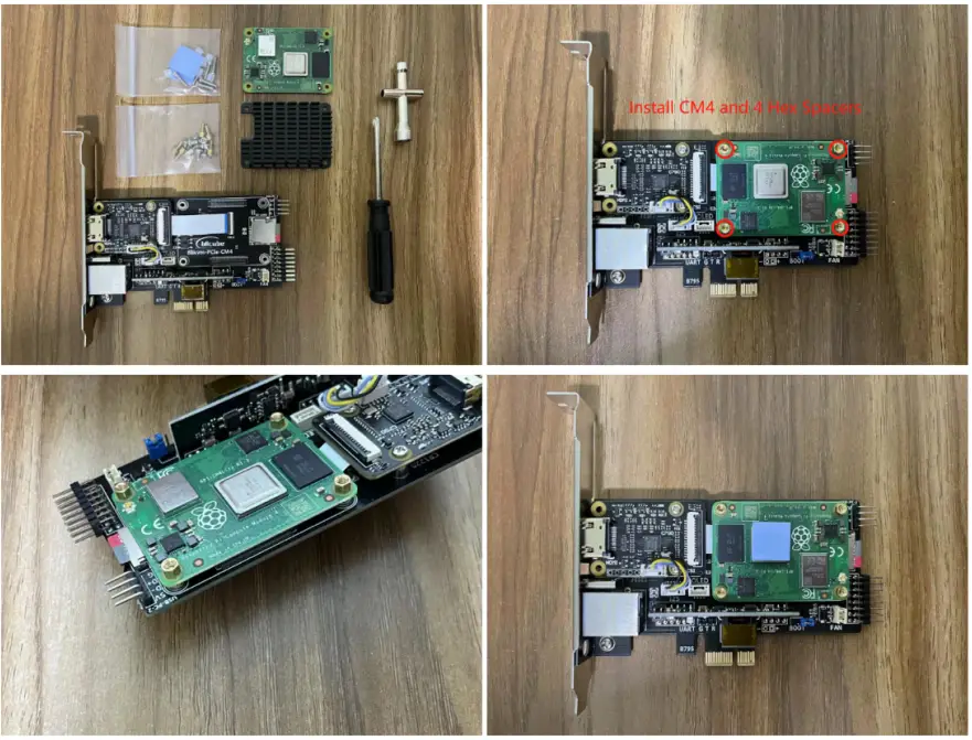 Install the main device