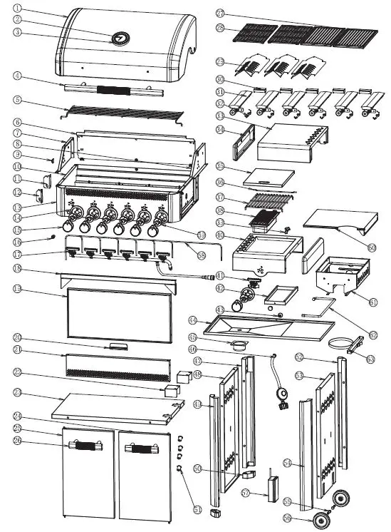 Gasmate-GM174-168-Valor-6-Burner-BBQ-fig-2