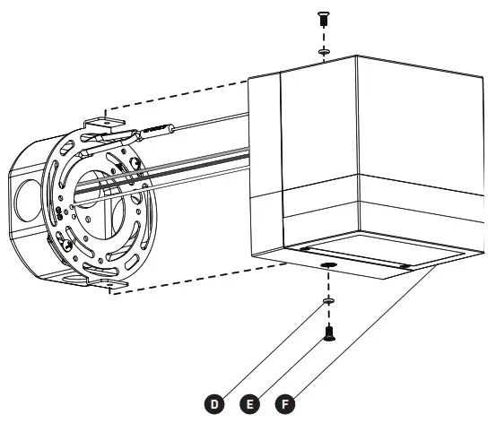 artika OUT-VS-MB 18W Valor Square LED Indoor-Outdoor Wall Light - Fig 5