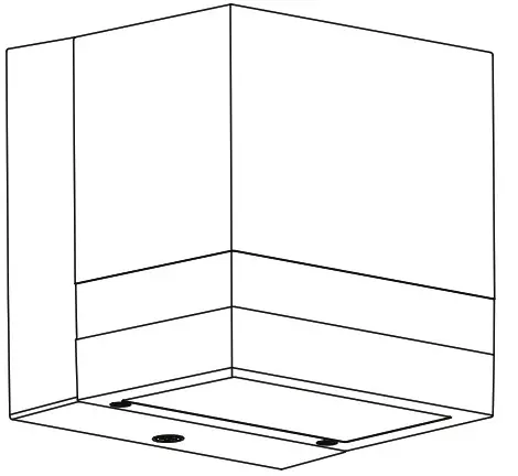 artika OUT-VS-MB 18W Valor Square LED Indoor-Outdoor Wall Light