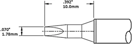 METCAL STTC-847 CVC Cartridge - 16