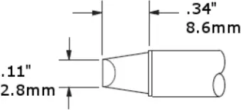 METCAL STTC-847 CVC Cartridge - 25