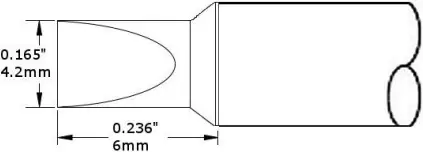 METCAL STTC-847 CVC Cartridge - 30