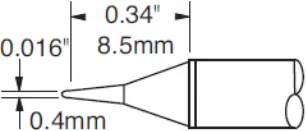 METCAL STTC-847 CVC Cartridge - 36