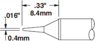 METCAL STTC-847 CVC Cartridge - 39