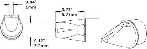 METCAL STTC-847 CVC Cartridge - 58