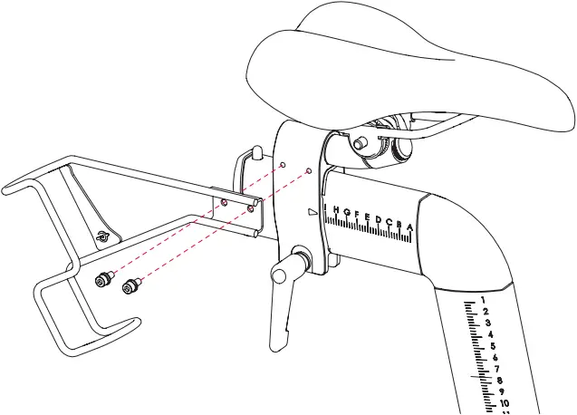 PELOTON PL-01 - ASSEMBLING THE BIKE 14