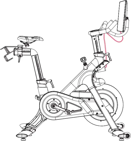 PELOTON PL-01 - ASSEMBLING THE BIKE 20