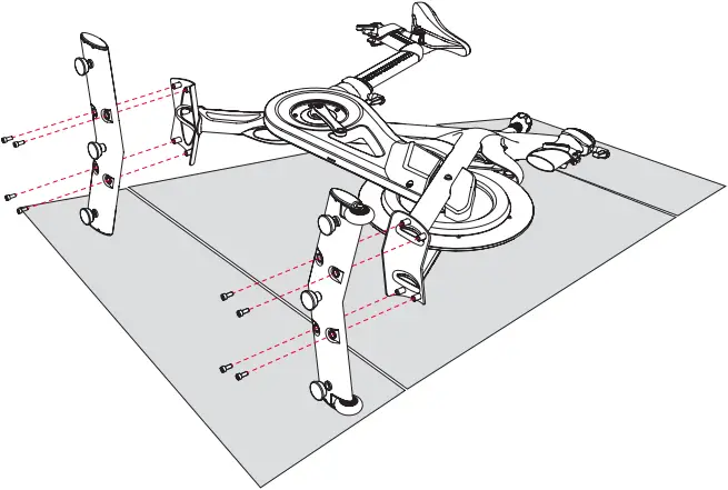 PELOTON PL-01 - ASSEMBLING THE BIKE 4