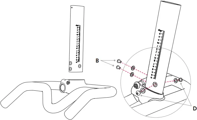 PELOTON PL-01 - ASSEMBLING THE BIKE 5