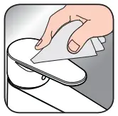 hansgrohe 71560XXX Vernis Shape 70 Single Lever Basin Mixer - Symbols 3