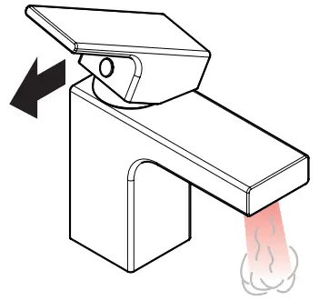 hansgrohe 71560XXX Vernis Shape 70 Single Lever Basin Mixer - Symbols 3