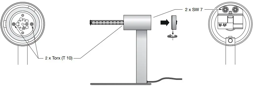 Replacing the LED module