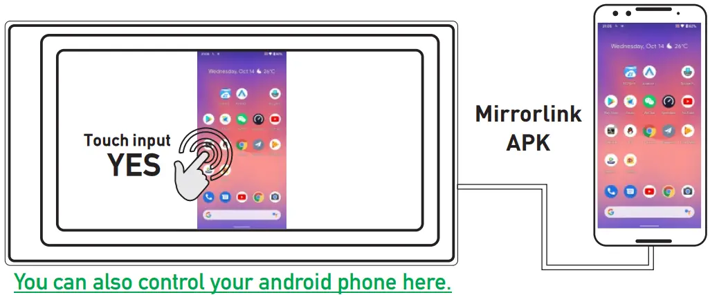 UNBRANDED Private Mold Radiator Car Stereo Radio and Android Auto Player - Android