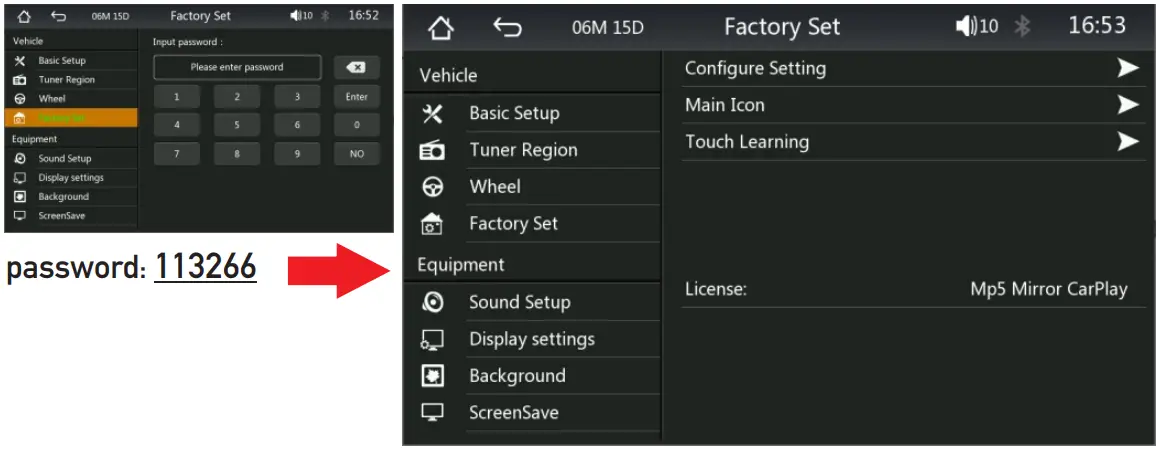 UNBRANDED Private Mold Radiator Car Stereo Radio and Android Auto Player - Factory Set