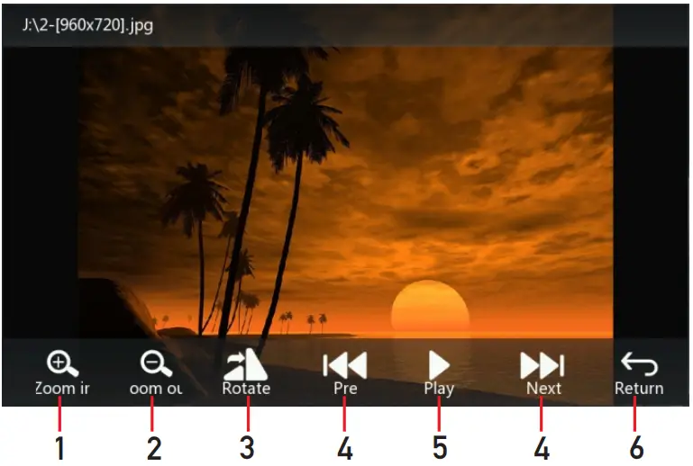 UNBRANDED Private Mold Radiator Car Stereo Radio and Android Auto Player - PHOTO FUNCTION