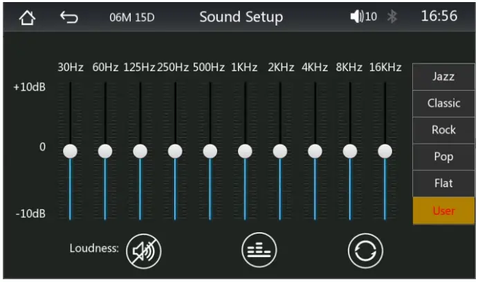 UNBRANDED Private Mold Radiator Car Stereo Radio and Android Auto Player - Sound Setup