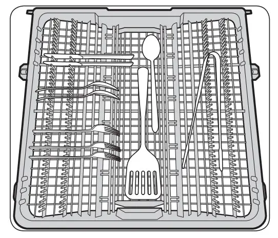 SAMSUNG DW80BB70 Dishwasher - Loading