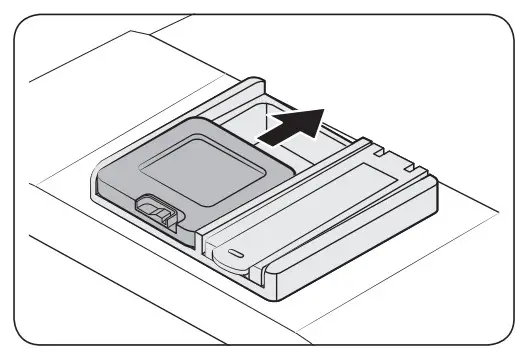 SAMSUNG DW80BB70 Dishwasher - dispenser 3