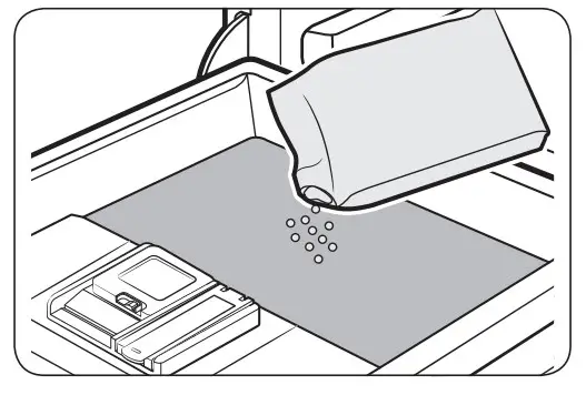 SAMSUNG DW80BB70 Dishwasher - dispenser 4