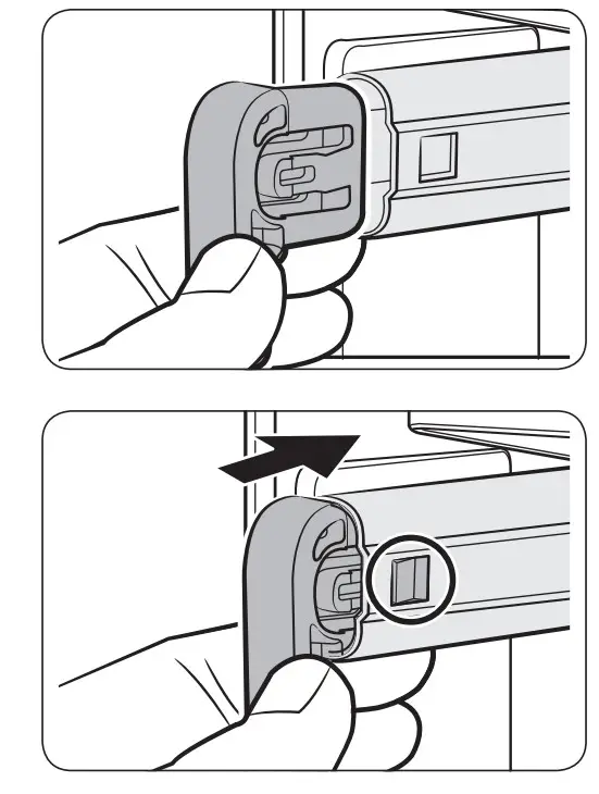 SAMSUNG DW80BB70 Dishwasher - remove 2